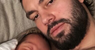 Love Island winner Finley Tapp is a dad!  Reality star welcomes his first child with girlfriend Jess Hale as couple reveal their 'perfect' baby boy's name in sweet post