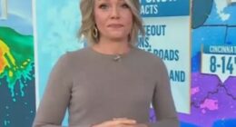 Dylan Dreyer has been scolded for calling the Gulf of America its former name on Today