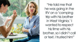 Man Begs GF To Give Him A Second Chance After He Lied About Who Is Going With Him On A Trip