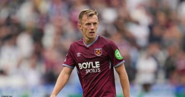 James Ward-Prowse is swapping the claret of West Ham for the claret of Burnley