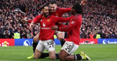 Manchester United triumphed 2-0 over Man City in their first match under Michael Carrick