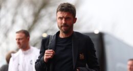 Manchester United vs Manchester City - Premier League LIVE: Latest score, team news and updates as Michael Carrick takes charge of first league game in huge derby clash