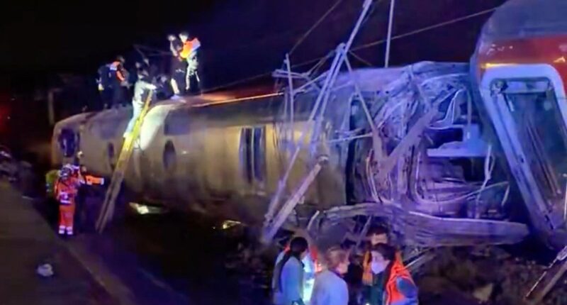 Mapped: Where the high-speed train collision in Spain took place