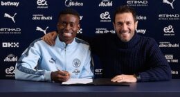 Marc Guehi has completed his £20million move from Crystal Palace to Manchester City