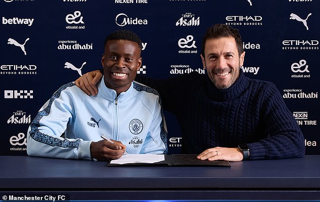 Marc Guehi has completed his £20million move from Crystal Palace to Manchester City