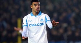 Mason Greenwood (pictured) and his Marseille team-mates have felt the fury of their director following their Champions League exit