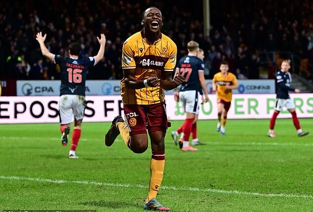 Tawanda Maswanhise scored the only goal as Motherwell defeated Ross County on Saturday