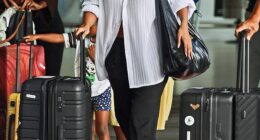 Maya Jamahas bounced back from her mystery illness as she touched down in Cape Town on Tuesday ahead of Love Island: All Stars