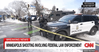 iCE agents in Minneapolis.