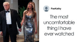 Melania Trump’s Body Language At Mar-a-Lago New Year’s Eve Bash Prompts Theories