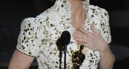 Melissa Leo, 65, revealed that winning an Academy Award didn't provide her with the career boost many would expect; Pictured accepting her Oscar at the 83rd Academy Awards in 2011