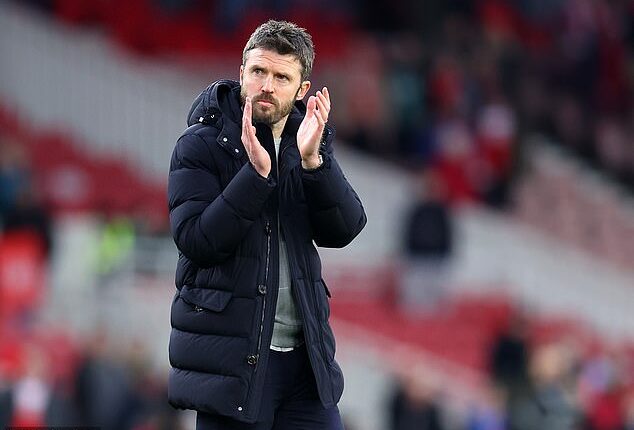 Michael Carrick has emerged as the favourite to take over as Manchester United interim manager until the end of the season