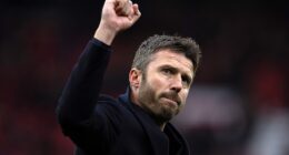 Michael Carrick celebrated a dream start as Manchester United’s head coach with a momentous win in the Old Trafford derby