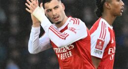 Mikel Arteta praises Gabriel Martinelli as Arsenal forward bounces back from Conor Bradley clash with FA Cup hat-trick