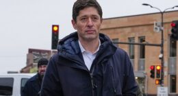 Minneapolis Mayor Jacob Frey is seen Friday, Jan. 16, 2026, in Minneapolis