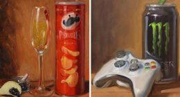 Modern-Day Fast Food Portrayed Through A Classical Art Lens By This Artist (45 New Pics)