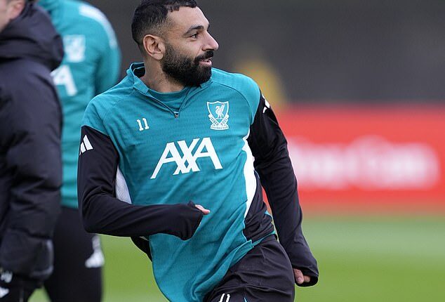 Mo Salah is in Liverpool's starting line-up for their trip to Marseille in the Champions League