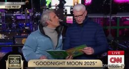 Viewers were split over whether the mention of Meghan's fruit spread by Anderson Cooper and Andy Cohen on their CNN'New Year¿s Eve Live' show in Times Square was high-praise or a devastating burn.