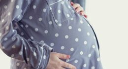 For many moms-to-be, pregnancy can be an exciting and special time in their life - but it can also be full of surprises, especially if it's their first time (stock image)