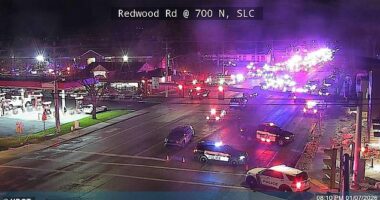 The horrific act of violence took place in the parking lot of a Church of Jesus Christ of Latter-day Saints meetinghouse on Redwood Road in Salt Lake City about 7.30pm