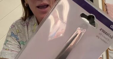 Mum's mind-blowing trick for opening those pesky sealed plastic packages in SECONDS