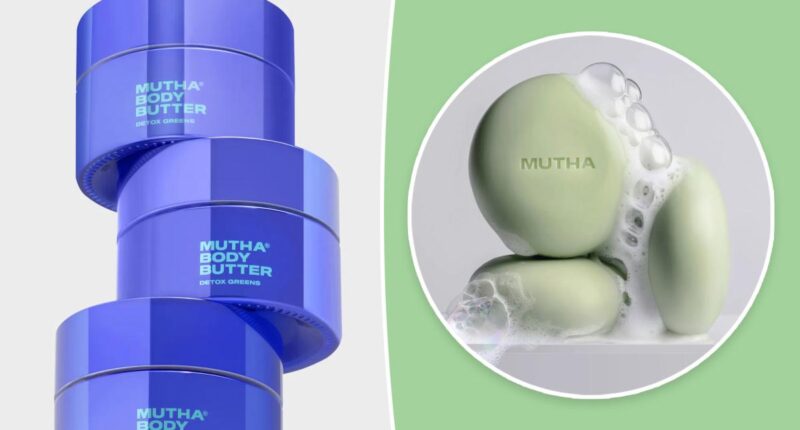 Mutha skincare drops new  Detox Greens body care scent