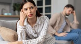 A young couple has discovered an explosive bombshell about their families that could destroy their relationship - six months before their wedding (stock image)