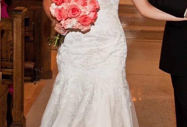 Lauren LaRusso on her wedding day