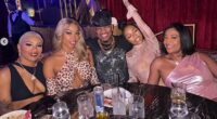 Since 2024, Ne-Yo has been in a polyamorous relationship with three women - Cristina (2-L, pictured in 2025), Moneii (2-R) and Arielle Hill (R) - but he's since dropped the fourth girlfriend Bri (L)