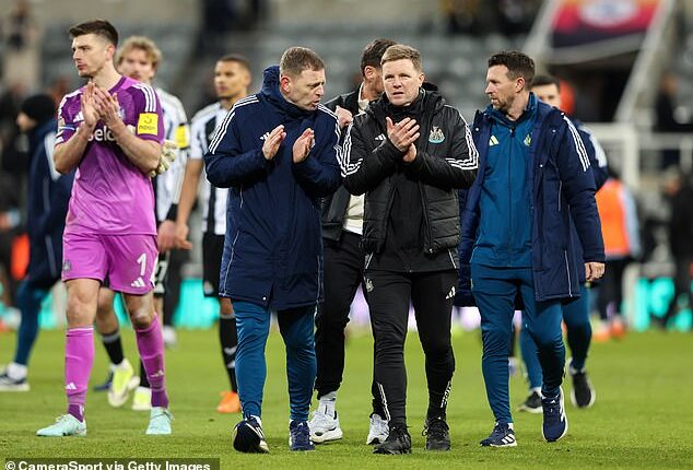Eddie Howe insists he is not thinking about restrictive financial rules which allow other clubs to spend more money than Newcastle - saying it makes him want to 'upset the status quo'