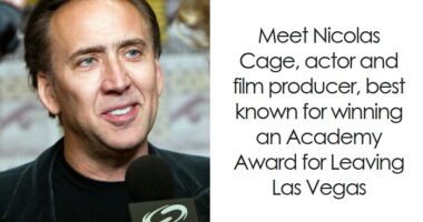 Nicolas Cage: Bio And Career Highlights