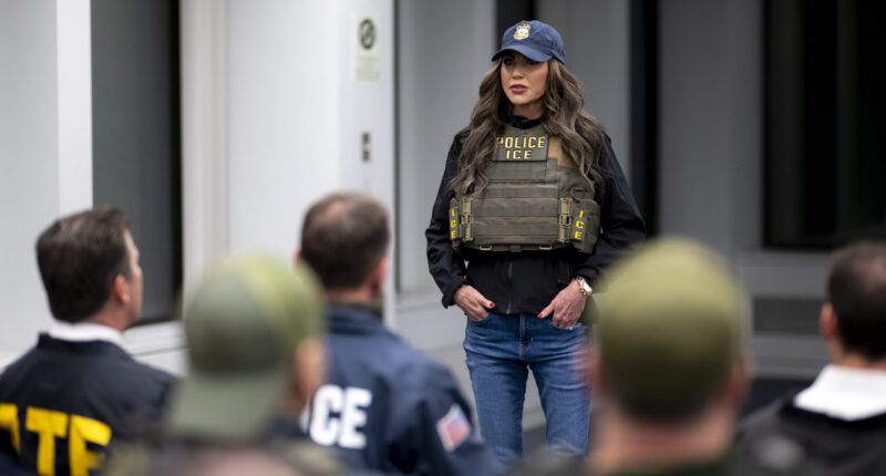 Noem Slams Walz and Frey, Announces Over 10K Arrests of Illegal Aliens in Minneapolis.