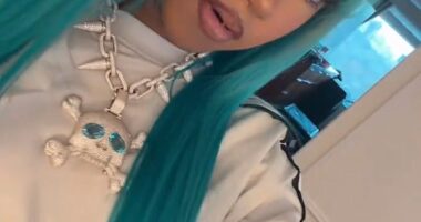 Kim Kardashian's daughter North West appears to have debuted another body modification