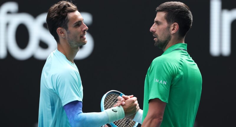 Novak Djokovic Sends Blunt Message on Lorenzo Musetti's Injury