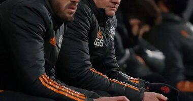 Ole Gunnar Solskjaer has offered his support to Michael Carrick at Manchester United