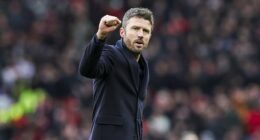 Michael Carrick will take charge of his second game as Man United's head coach against Arsenal on Saturday