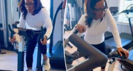 Oprah Winfrey works out for grueling 72 minutes to ring in 72nd birthday
