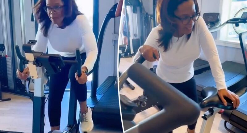 Oprah Winfrey works out for grueling 72 minutes to ring in 72nd birthday