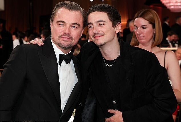 No doubt all eyes were on Timothee Chalametand Leonardo DiCaprioas they are will face off in the coveted Actor in a Leading Role category (they are seen at the Golden Globe Awards last week)