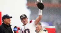 Patriots are back in the Super Bowl as they beat the Broncos 10-7 in farcical second-half weather in Denver