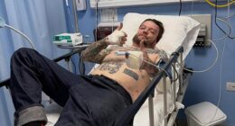 Pawn Stars' Corey Harrison has been rushed to hospital with '11 breaks in his rib cage' after suffering a horror crash