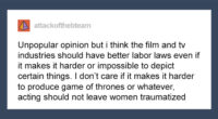 People Shed A Light On Terrible Film And Movie Crew Working Conditions That Make You Look At Hollywood Differently