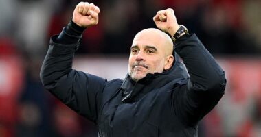Pep Guardiola is buoyant over Man City's improvement after accumulating the most Premier League points in 2025, but has warned there are further levels to reach