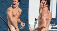 Pop star Yungblud ditches his clothes, bares all on yacht