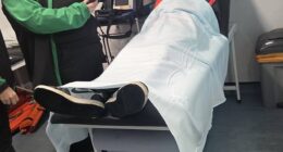 Portsmouth ball boy, 16, suffers hearing loss and is left 'shaken up' after flashbang detonates during derby clash with Southampton - as his mother opens up on impact of incident