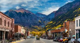 Telluride is a small town of 2,500, but it welcomes in more than 160,000 visitors a year, many who are hitting the slopes at Telluride Ski & Golf Club