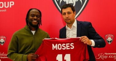 Victor Moses has signed for Kazakhstan Premier League outfit Kaysar Kyzylorda