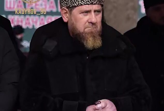 Rumours were swirling today over the health of Vladimir Putin ally and feared warlord Ramzan Kadyrov