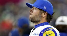 Matthew Stafford would not discuss retirement in the aftermath of Los Angeles' playoff agony