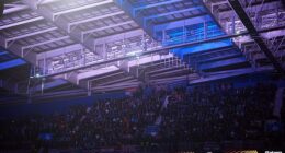 Reports have emerged of Rangers fans being kept inside the stadium long after full-time